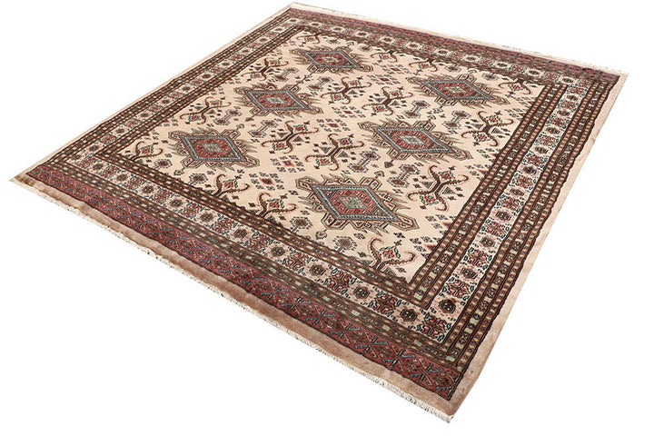 Bisque Caucasian 6'  10" x 6'  10" - No. QA48084