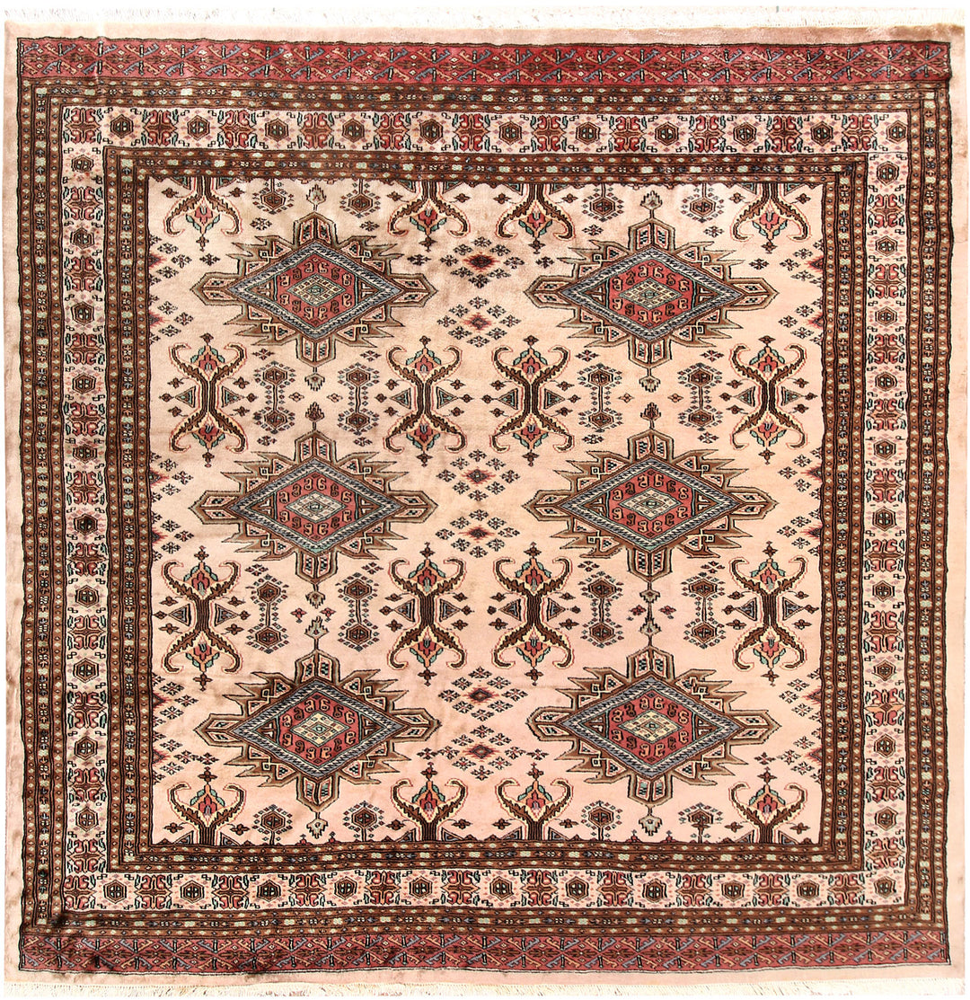 Bisque Caucasian 6' 10 x 6' 10 - No. 58605 - ALRUG Rug Store