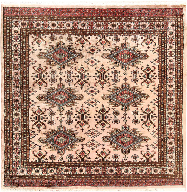 Bisque Caucasian 6' 10 x 6' 10 - No. 58605 - ALRUG Rug Store
