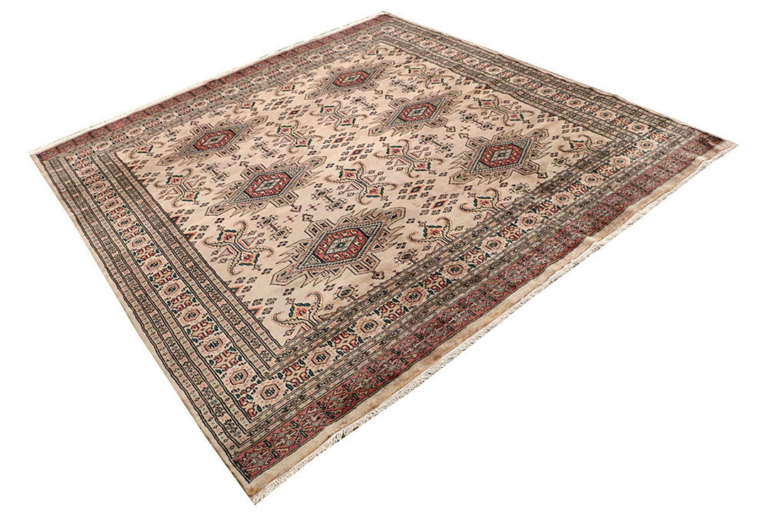 Bisque Caucasian 6'  9" x 6'  9" - No. QA59171