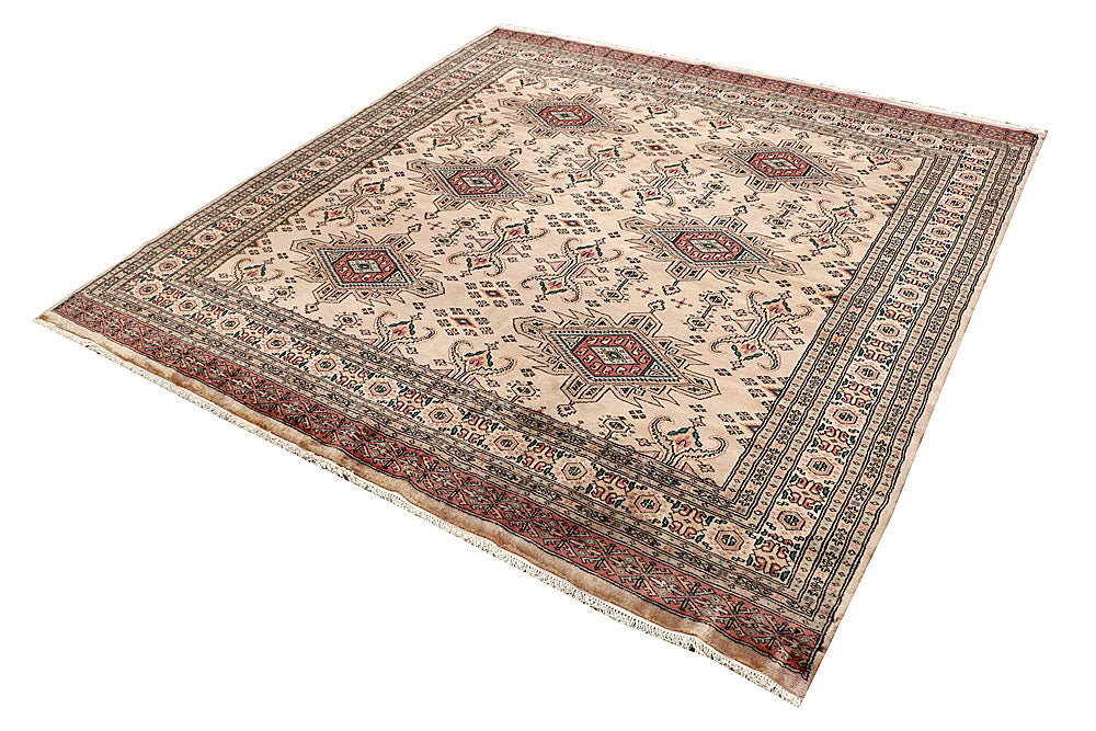 Bisque Caucasian 6' 9 x 6' 9 - No. 58606 - ALRUG Rug Store