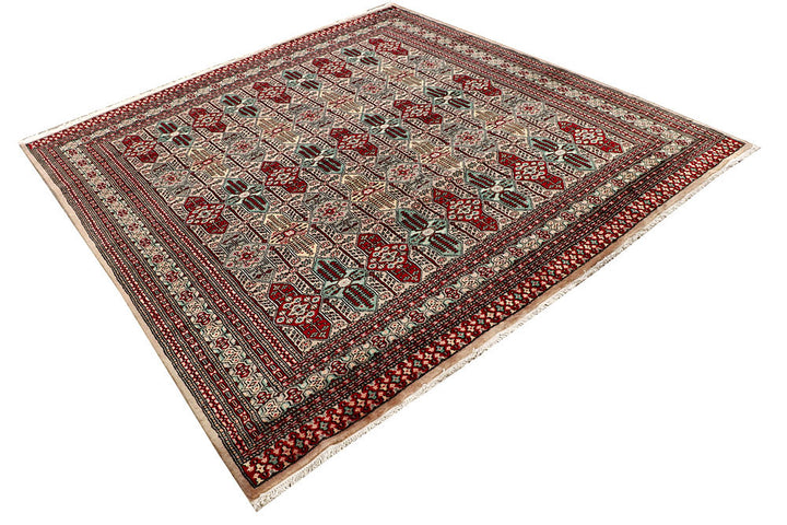 Bisque Caucasian 6' 11 x 7' 1 - No. 58608 - ALRUG Rug Store