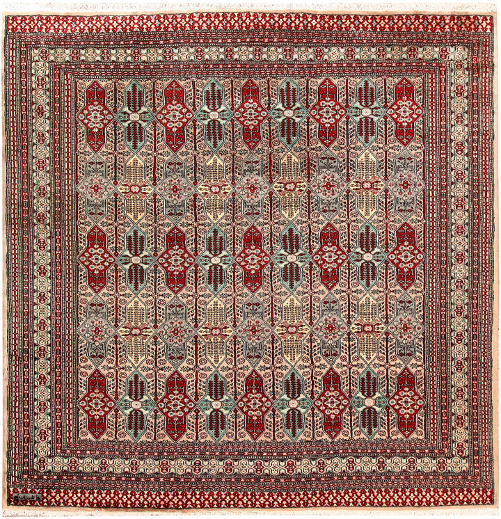 Bisque Caucasian 6' 11 x 7' 1 - No. 58608 - ALRUG Rug Store