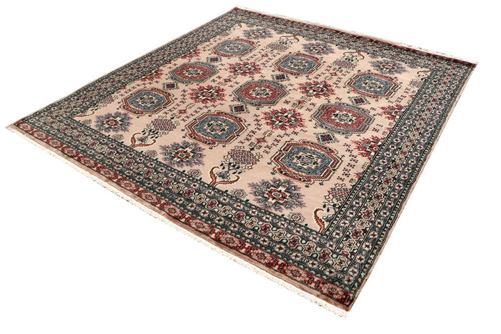Bisque Caucasian 7' 1 x 7' 8 - No. 58609 - ALRUG Rug Store
