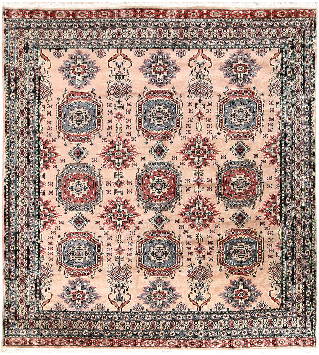Bisque Caucasian 7' 1 x 7' 8 - No. 58609 - ALRUG Rug Store