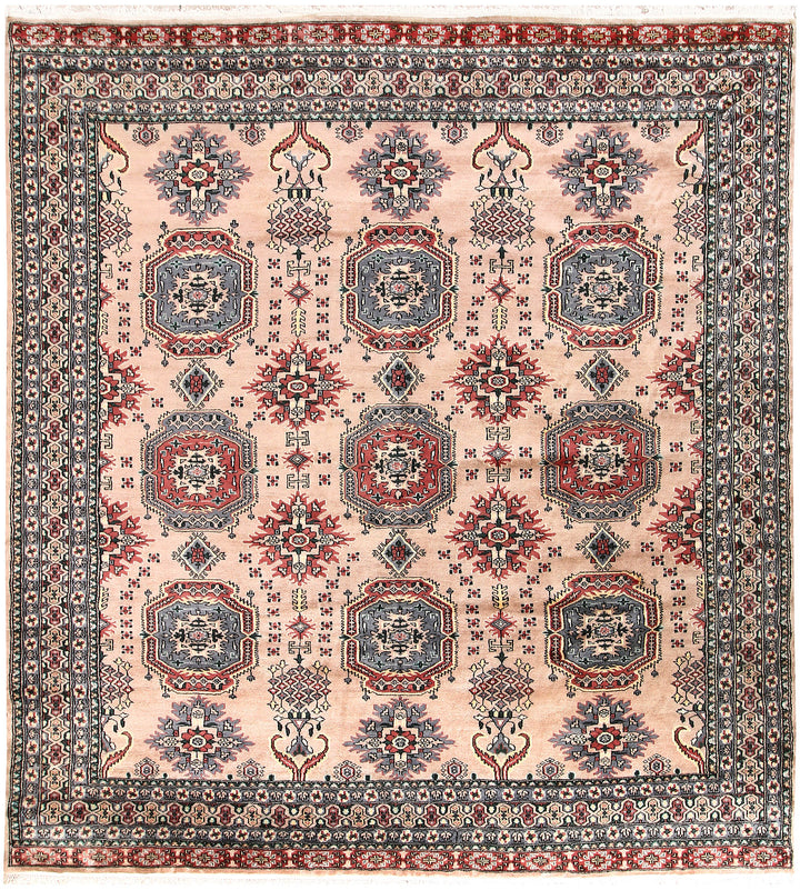 Bisque Caucasian 7' 1 x 7' 8 - No. 58609 - ALRUG Rug Store