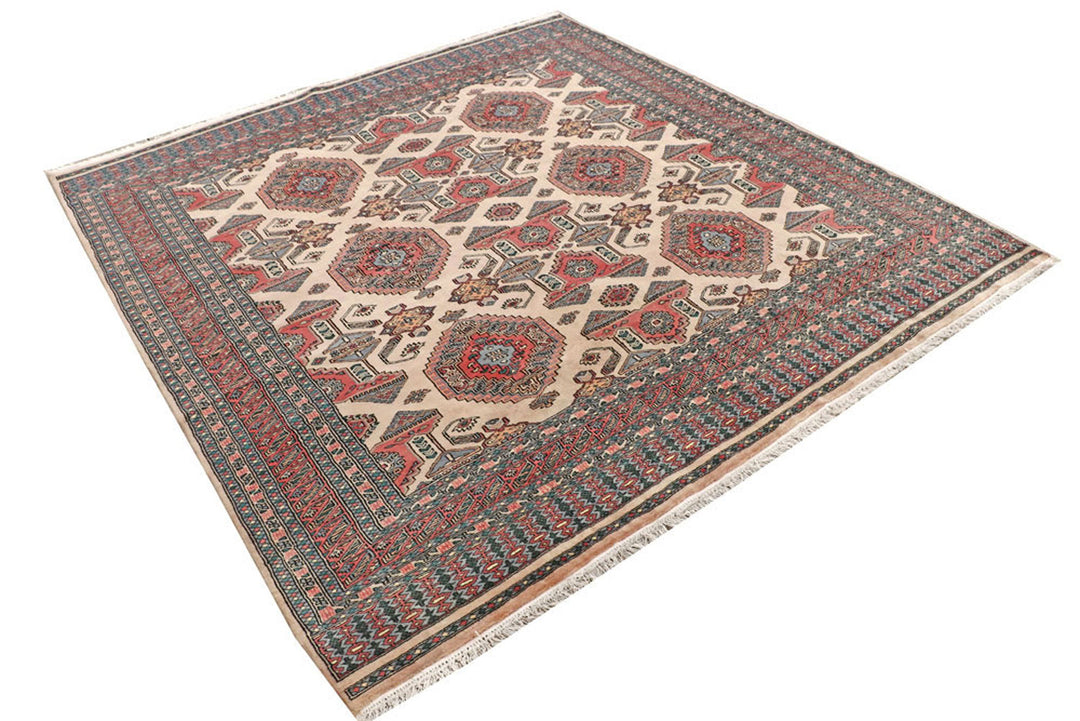 Bisque Caucasian 6'  9" x 7'  1" - No. QA29767