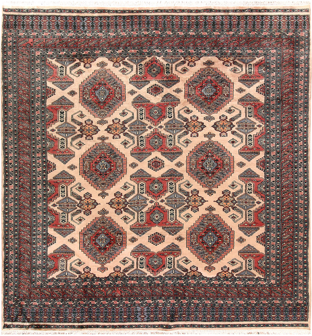 Bisque Caucasian 6' 9 x 7' 1 - No. 58610 - ALRUG Rug Store