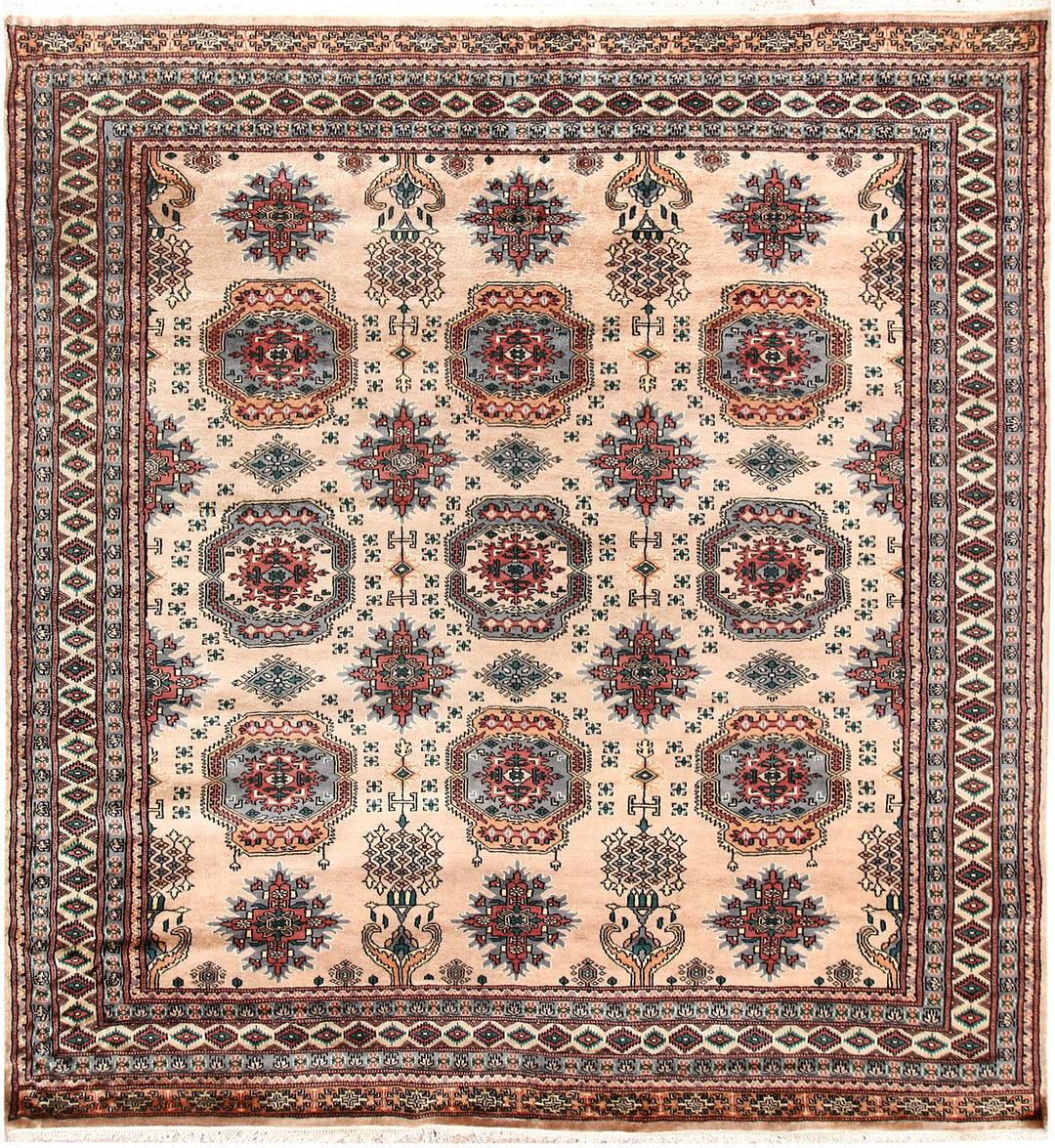 Bisque Caucasian 6' 11 x 7' 5 - No. 58611 - ALRUG Rug Store
