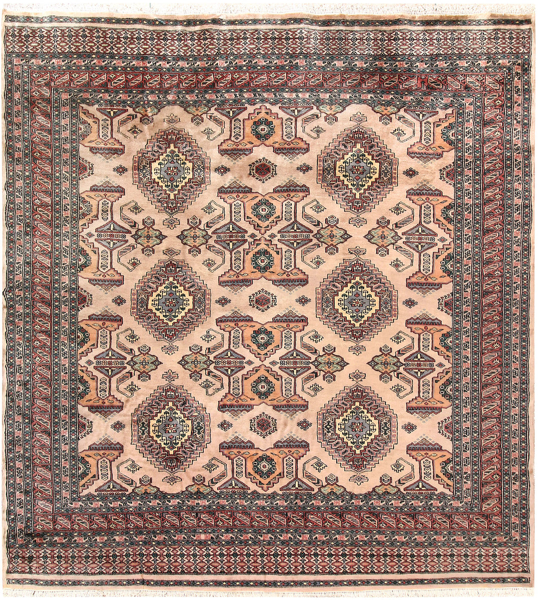 Bisque Caucasian 6' 8 x 7' 3 - No. 58612 - ALRUG Rug Store