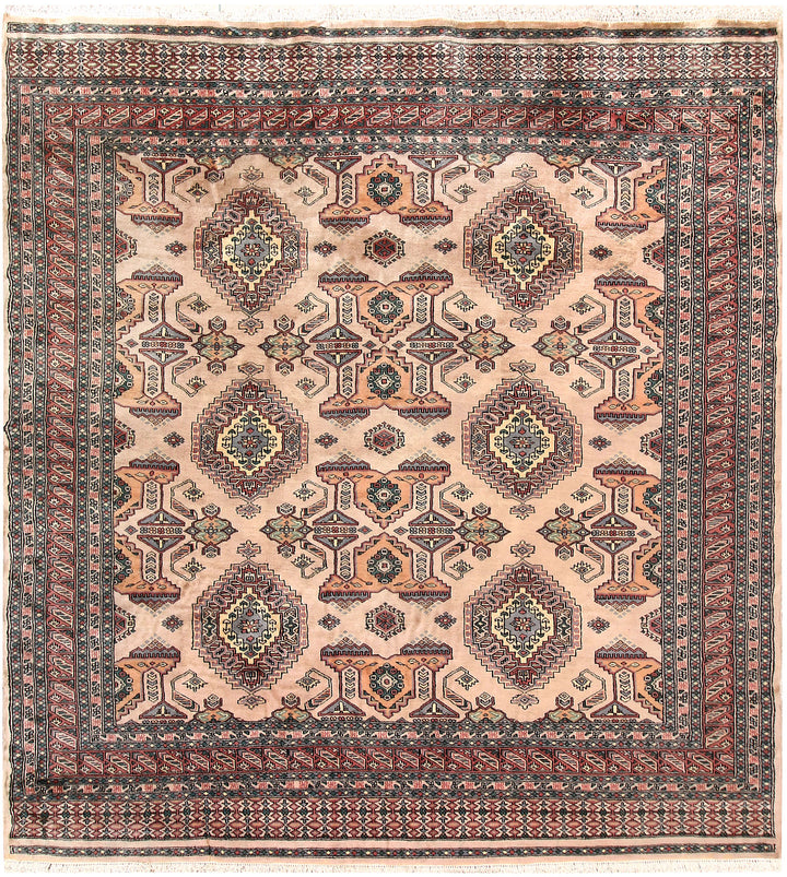 Bisque Caucasian 6' 8 x 7' 3 - No. 58612 - ALRUG Rug Store