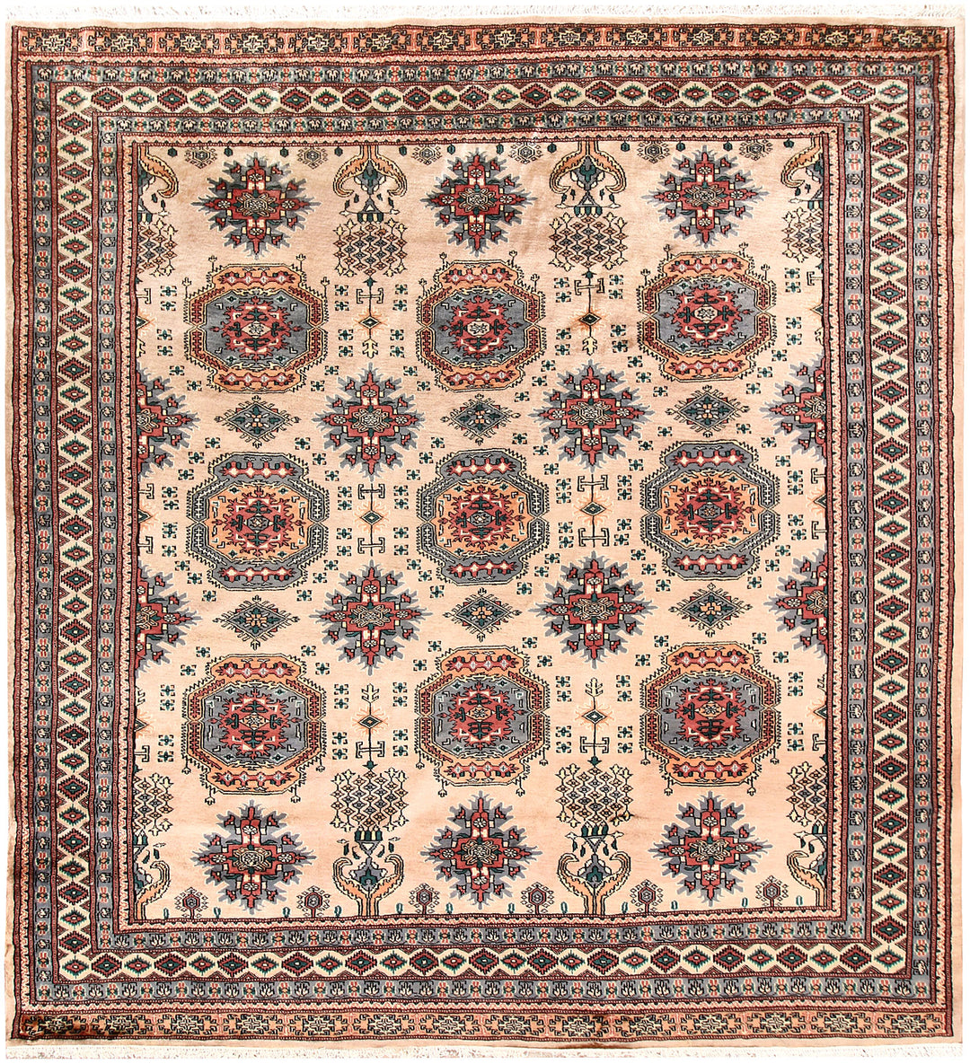 Bisque Caucasian 6' 11 x 7' 7 - No. 58613 - ALRUG Rug Store