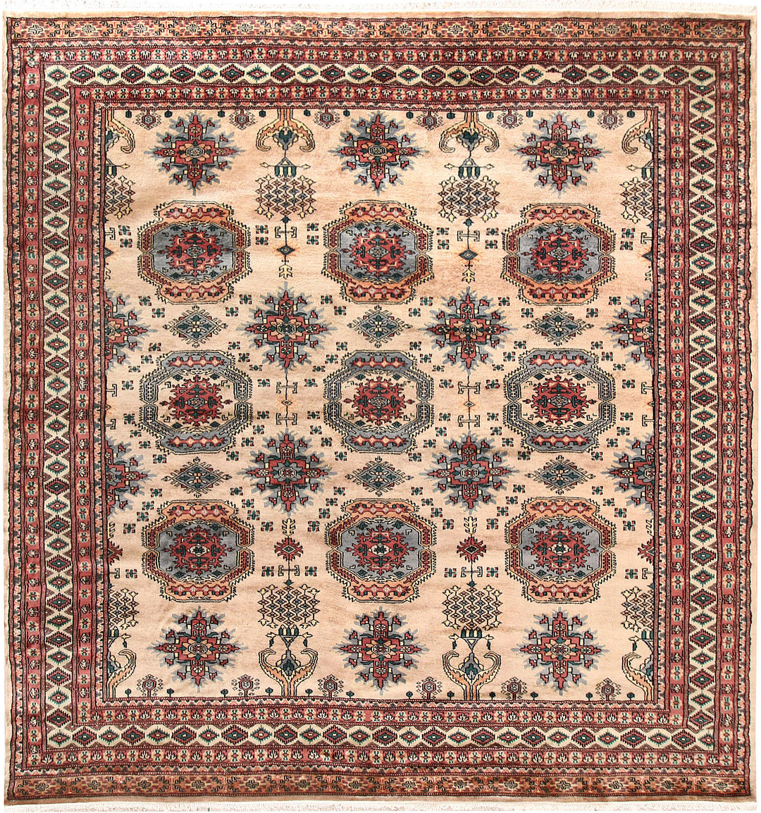 Bisque Caucasian 7' x 7' 5 - No. 58614 - ALRUG Rug Store