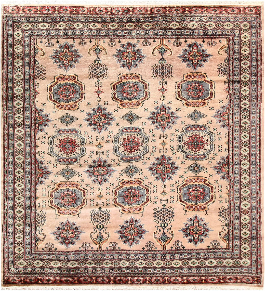 Bisque Caucasian 7' 1 x 7' 6 - No. 58616 - ALRUG Rug Store