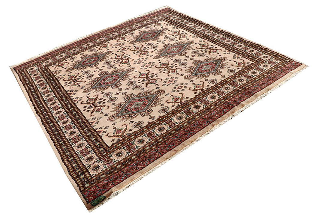 Bisque Caucasian 6'  11" x 6'  9" - No. QA43497