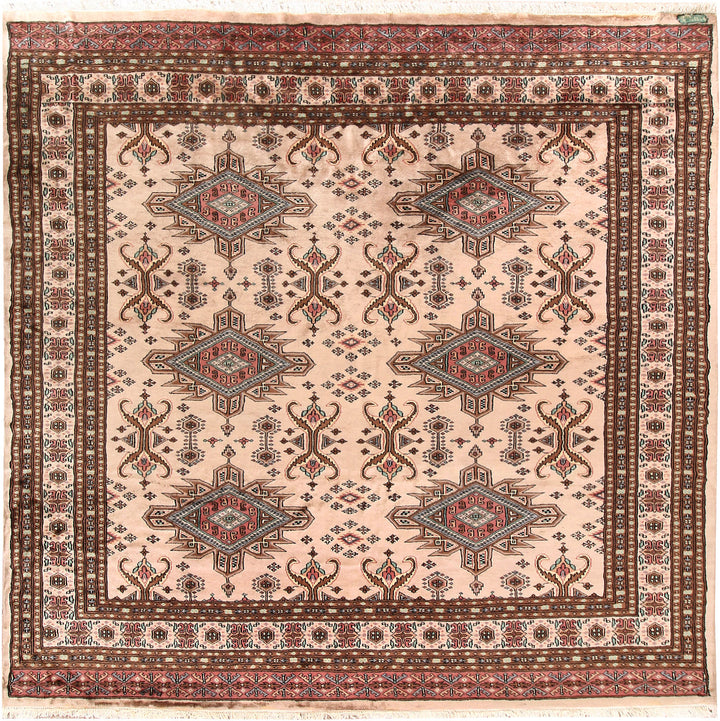 Bisque Caucasian 6'  11" x 6'  9" - No. QA43497