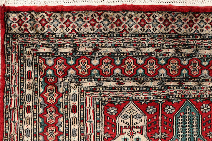 Red Caucasian 6' 8 x 6' 8 - No. 58619 - ALRUG Rug Store