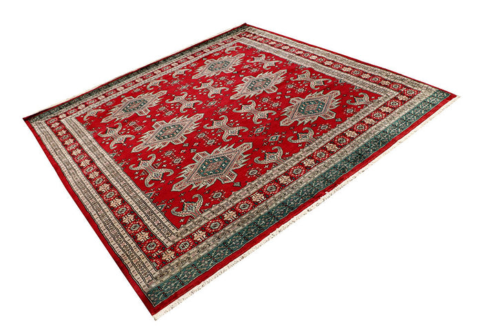 Red Caucasian 6' 11 x 6' 10 - No. 58620 - ALRUG Rug Store