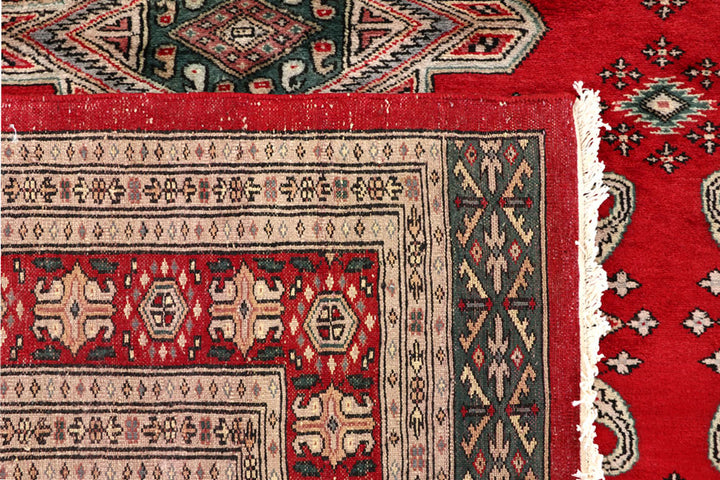 Red Caucasian 6' 11 x 6' 10 - No. 58620 - ALRUG Rug Store