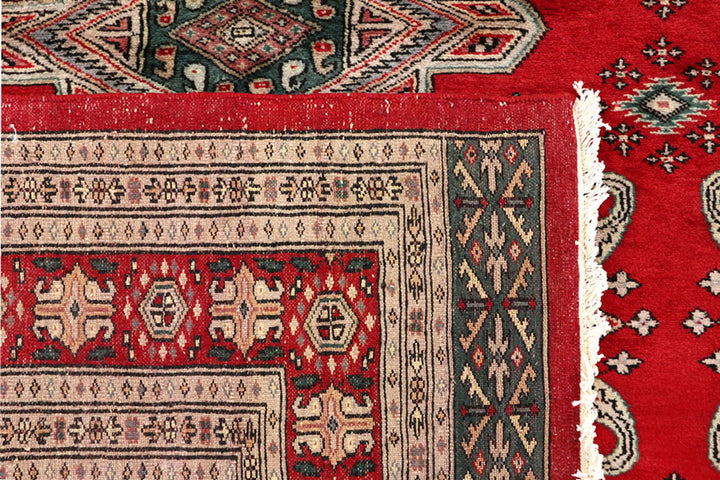 Red Caucasian 6'  11" x 6'  10" - No. QA28449