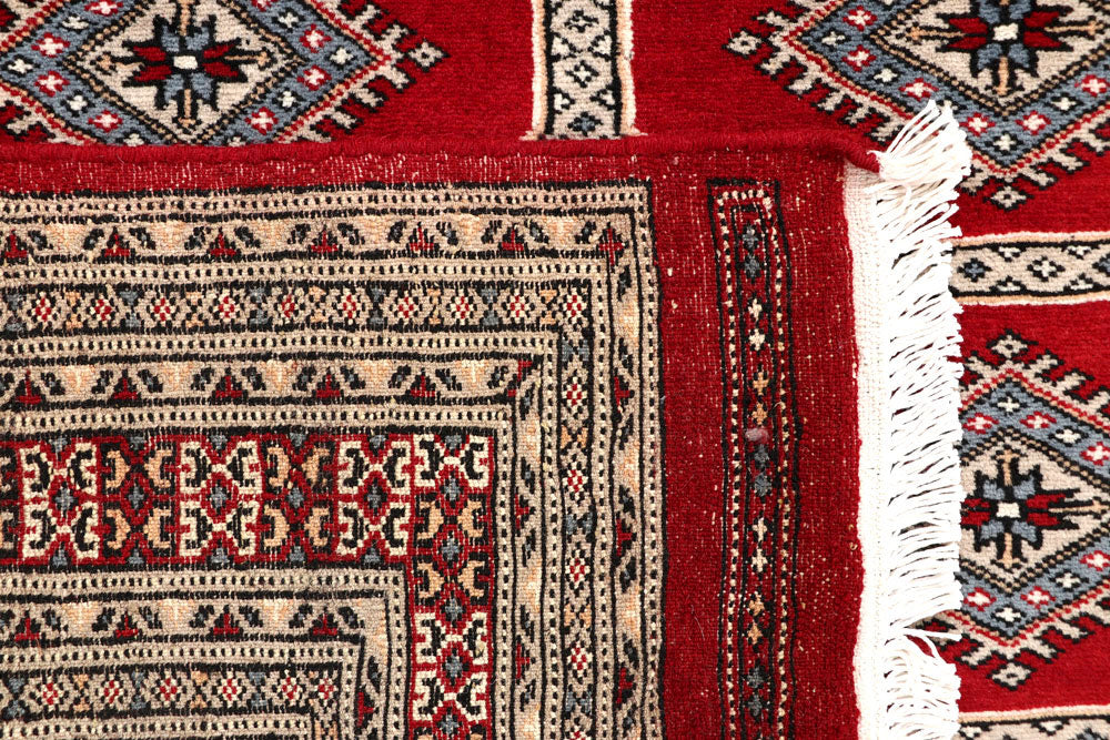 Firebrick Jaldar 4' 2 x 6' 6 - No. 58622 - ALRUG Rug Store