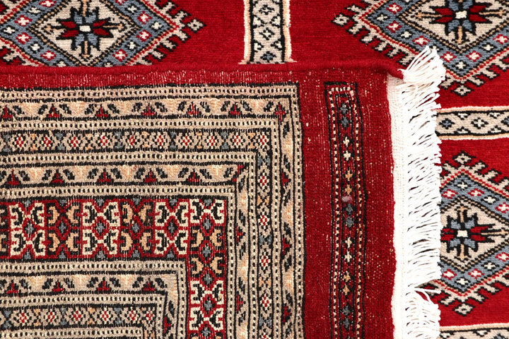 Firebrick Jaldar 4' 2 x 6' 6 - No. 58622 - ALRUG Rug Store