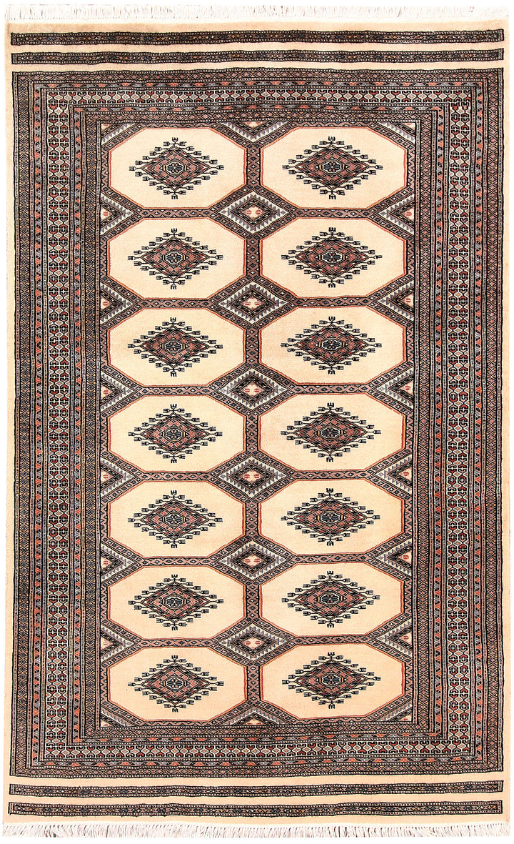 Blanched Almond Jaldar 4' 1 x 6' 6 - No. 58629