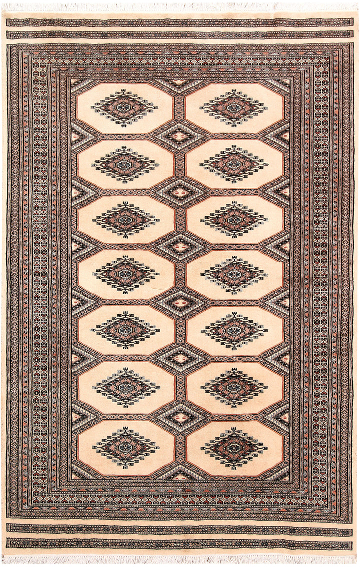 Blanched Almond Jaldar 4'  3" x 6'  6" - No. QA63721