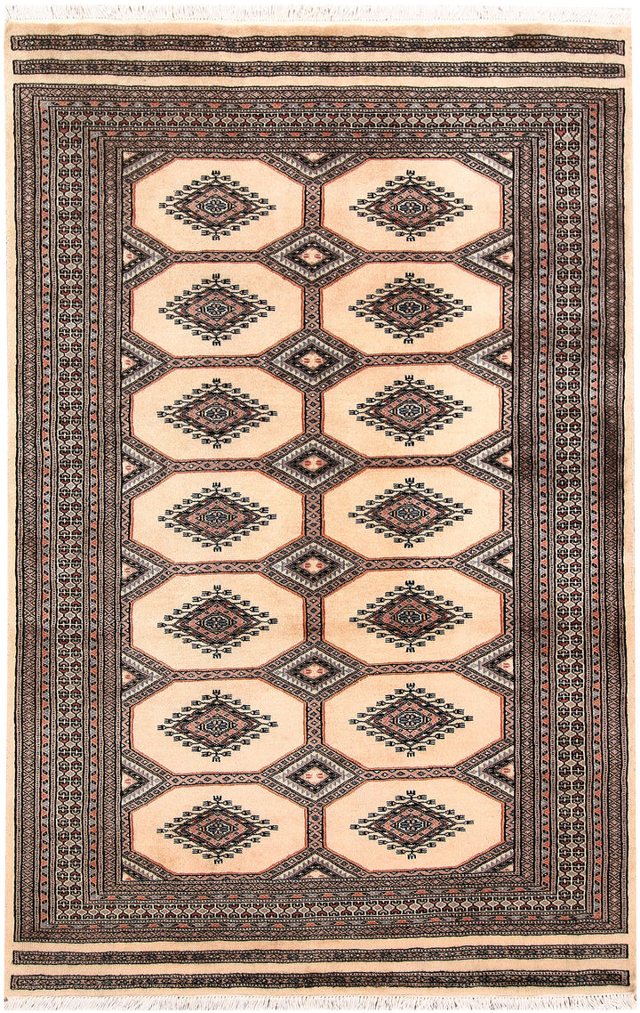 Blanched Almond Jaldar 4' 2 x 6' 4 - No. 58631