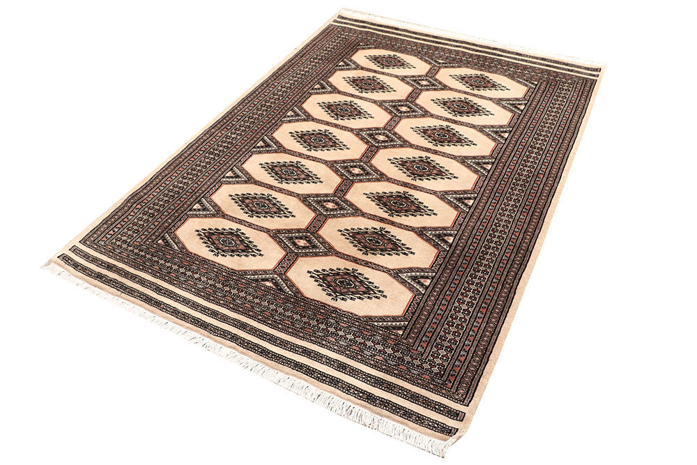 Blanched Almond Jaldar 4' 2 x 6' 1 - No. 58632 - ALRUG Rug Store