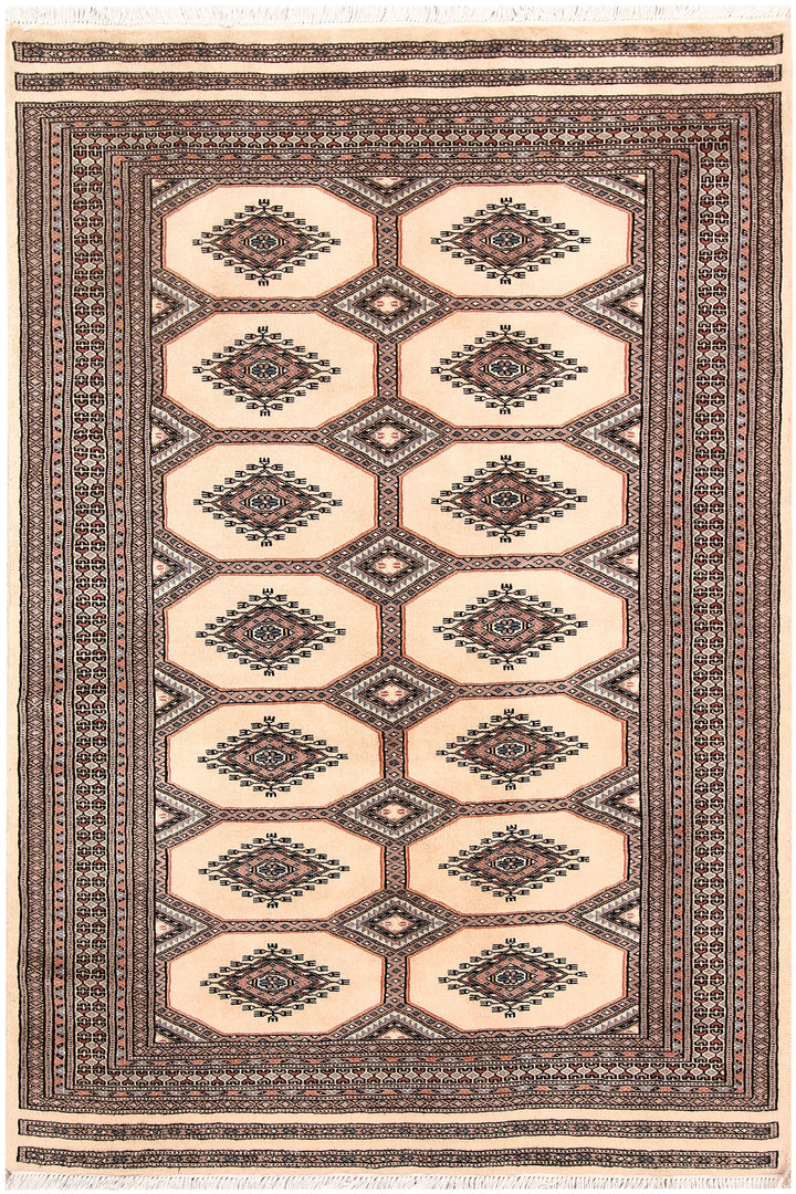 Blanched Almond Jaldar 4' 2 x 6' 1 - No. 58632 - ALRUG Rug Store