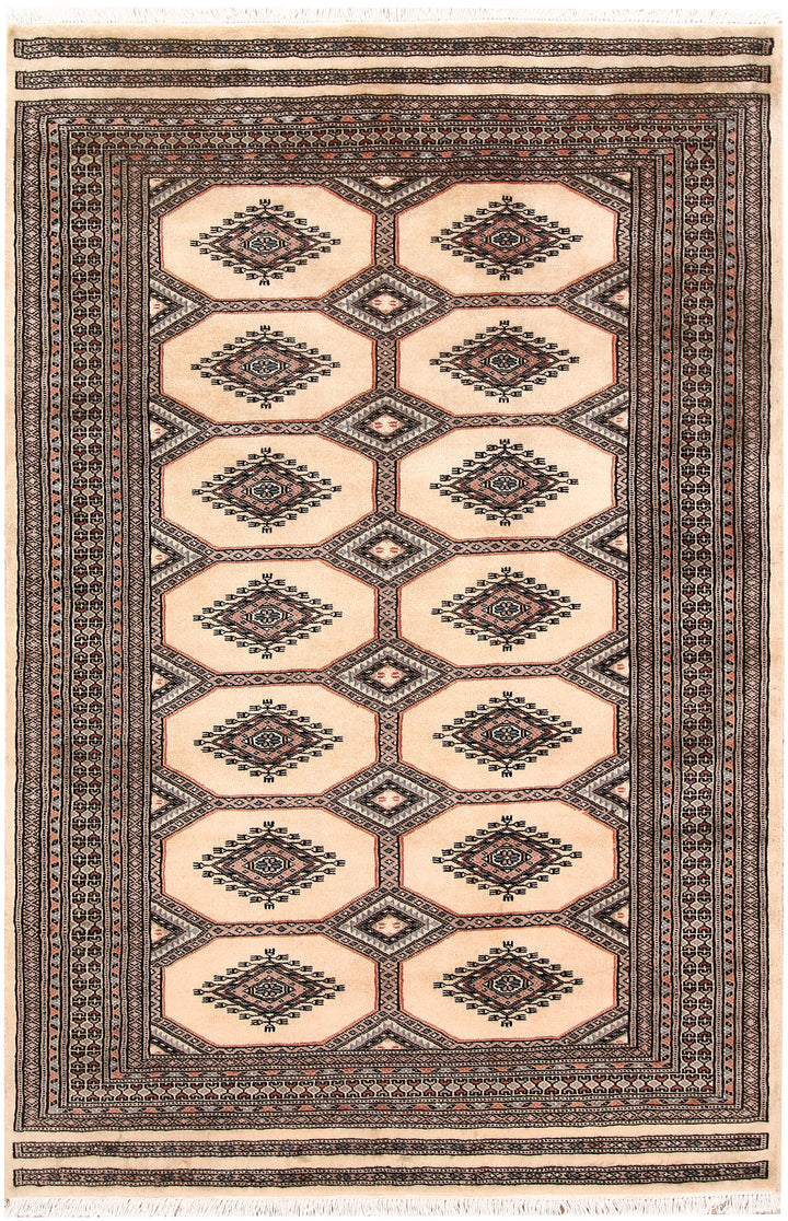 Blanched Almond Jaldar 4' 2 x 6' 4 - No. 58634 - ALRUG Rug Store