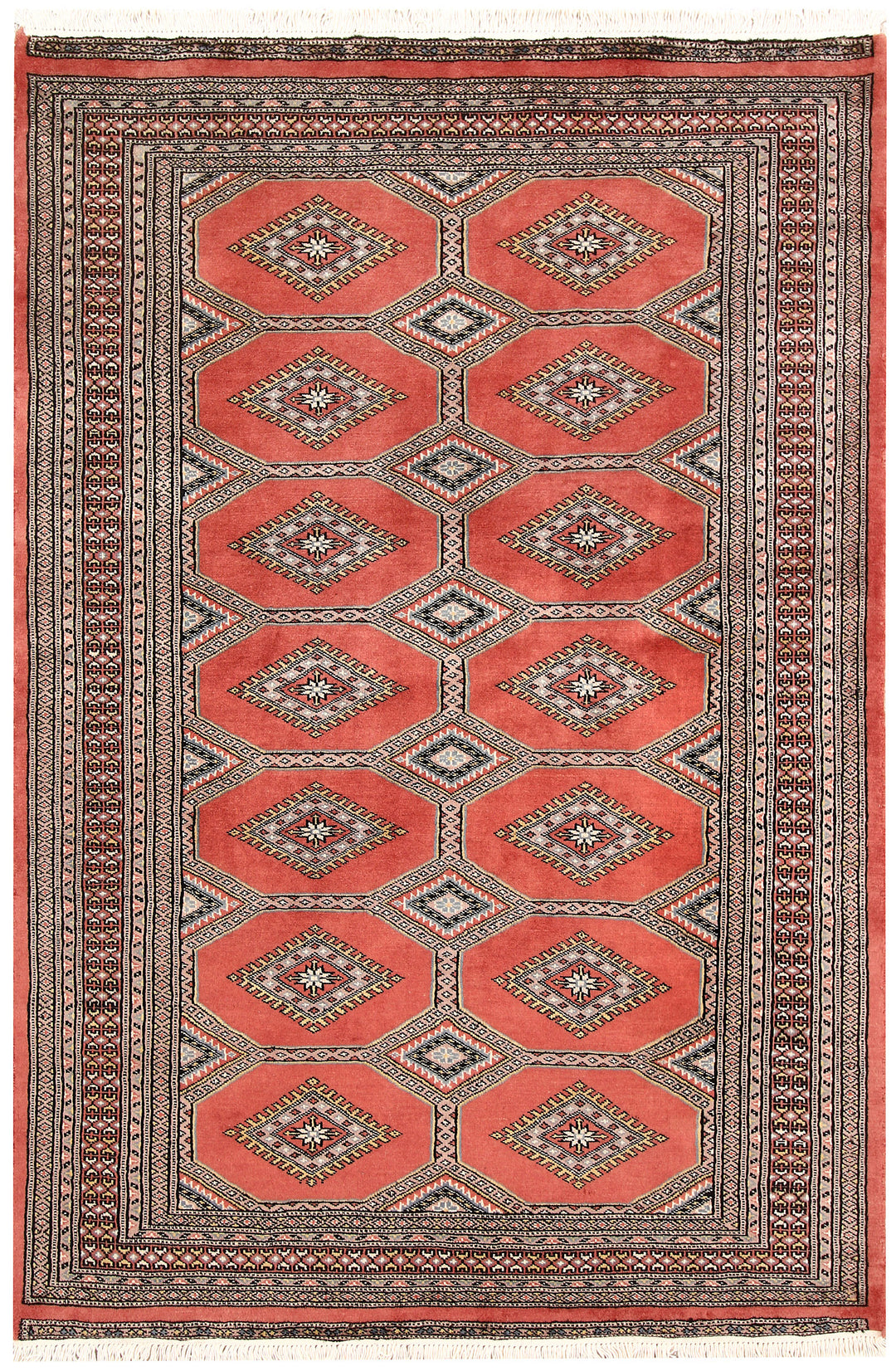 Salmon Jaldar 4' 2 x 6' 2 - No. 58638 - ALRUG Rug Store