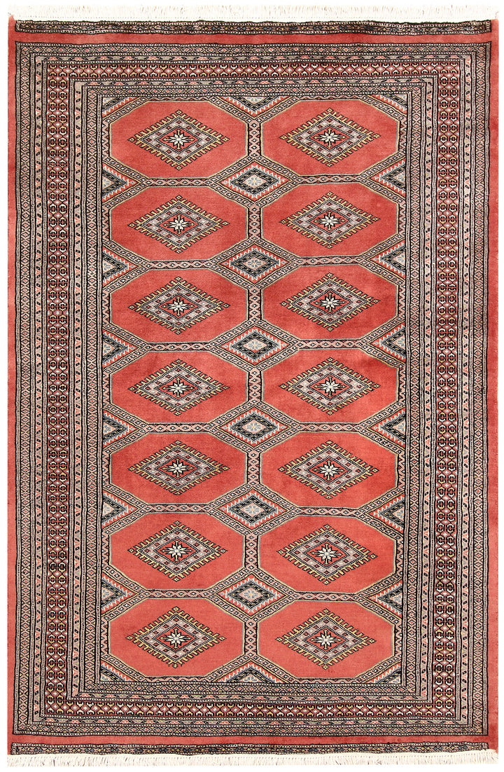 Salmon Jaldar 4' 2 x 6' 2 - No. 58638 - ALRUG Rug Store