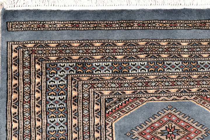 Dark Grey Jaldar 4' 2 x 6' 4 - No. 58642