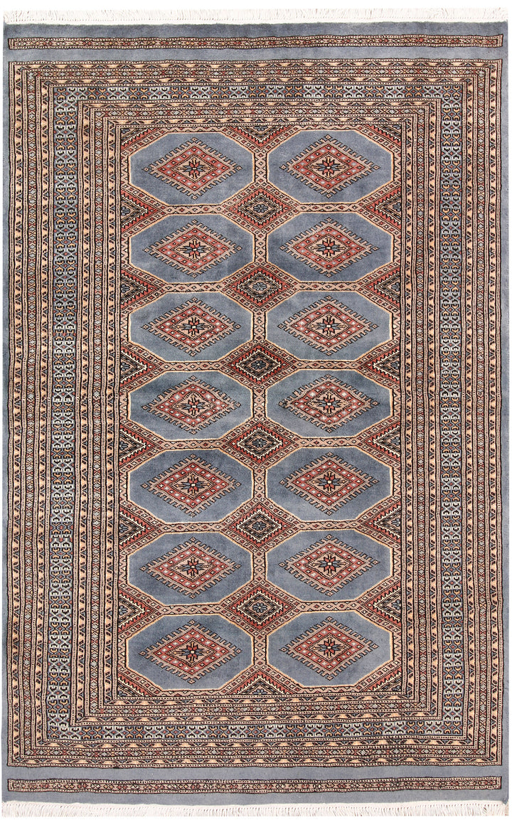 Dark Grey Jaldar 4'  2" x 6'  4" - No. QA97920