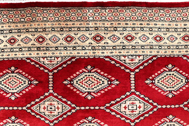 Maroon Jaldar 4' 6 x 6' 8 - No. 58644 - ALRUG Rug Store