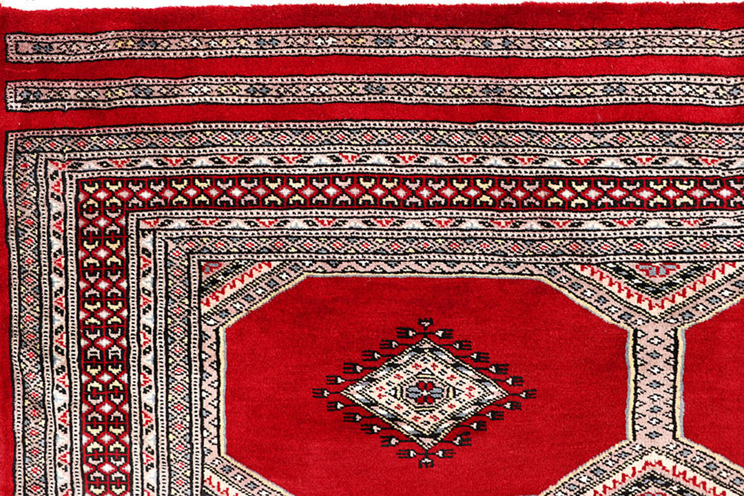 Red Jaldar 4'  7" x 6'  7" - No. QA34825