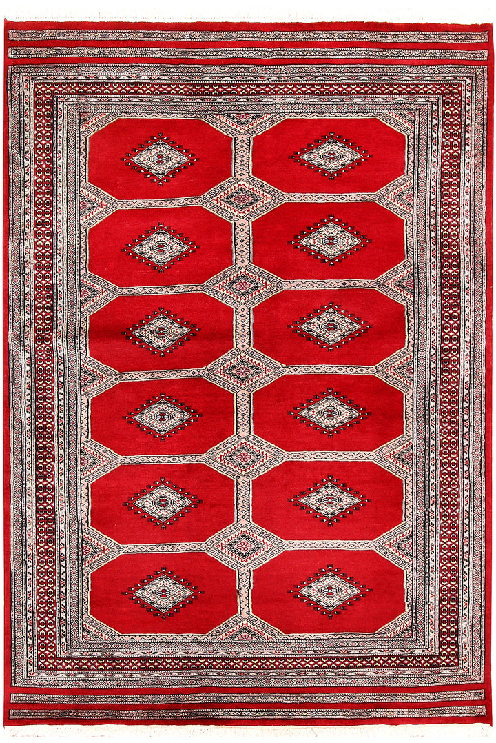 Red Jaldar 4'  7" x 6'  7" - No. QA34825
