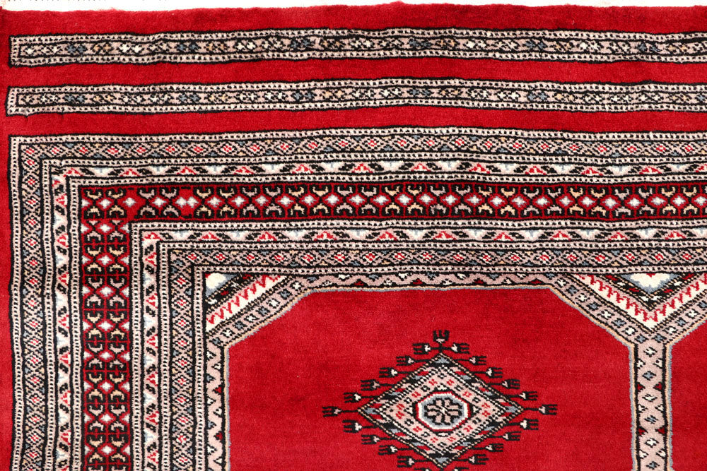 Red Jaldar 4' 6 x 6' 5 - No. 58647 - ALRUG Rug Store