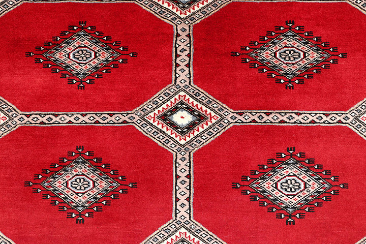 Red Jaldar 4' 6 x 6' 5 - No. 58647 - ALRUG Rug Store