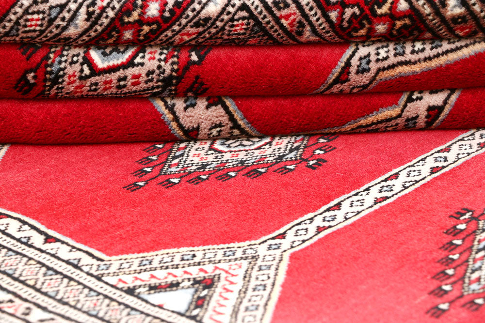 Red Jaldar 4' 6 x 6' 5 - No. 58647 - ALRUG Rug Store