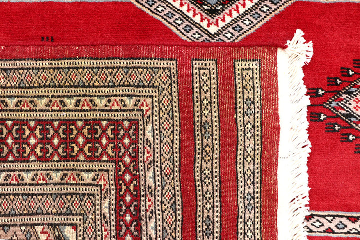 Red Jaldar 4' 6 x 6' 5 - No. 58647 - ALRUG Rug Store
