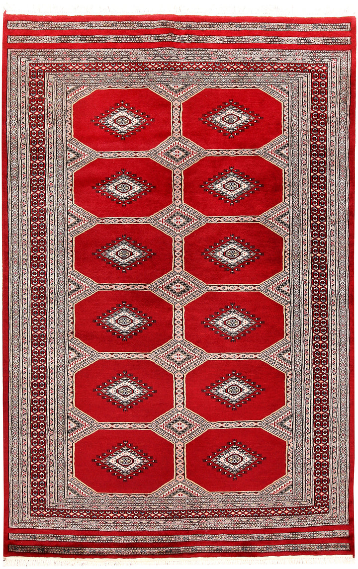 Firebrick Jaldar 4' 7 x 7' 1 - No. 58648 - ALRUG Rug Store