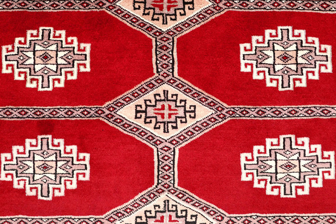 Firebrick Jaldar 4'  6" x 6'  4" - No. QA89389