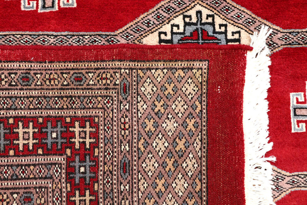 Firebrick Jaldar 4'  6" x 6'  11" - No. QA26800