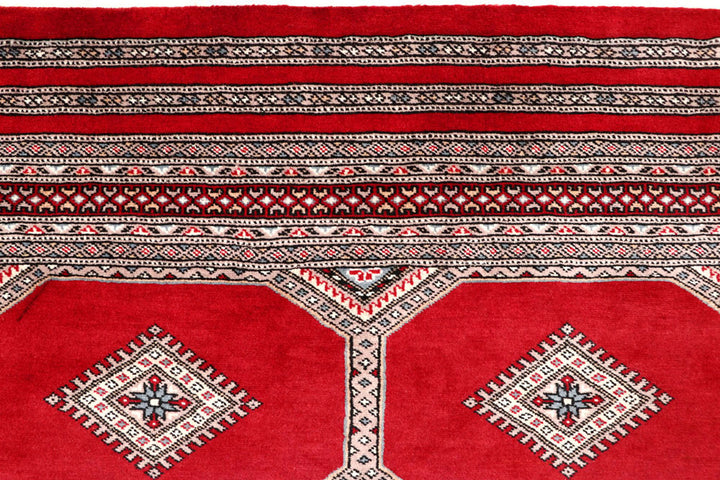 Red Jaldar 4'  6" x 7'  3" - No. QA95573