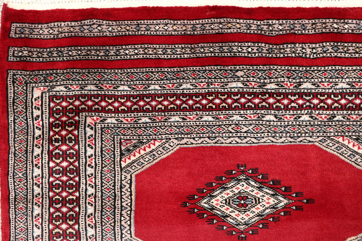 Red Jaldar 4' 8 x 6' 7 - No. 58654 - ALRUG Rug Store