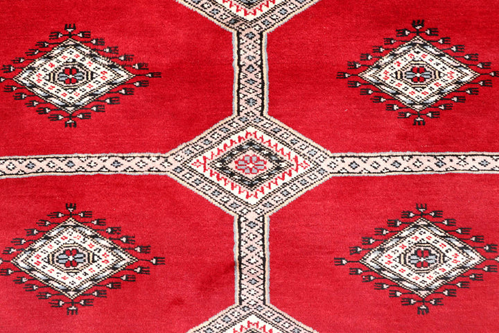 Red Jaldar 4' 8 x 6' 7 - No. 58654 - ALRUG Rug Store