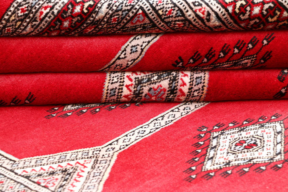 Red Jaldar 4' 8 x 6' 7 - No. 58654 - ALRUG Rug Store